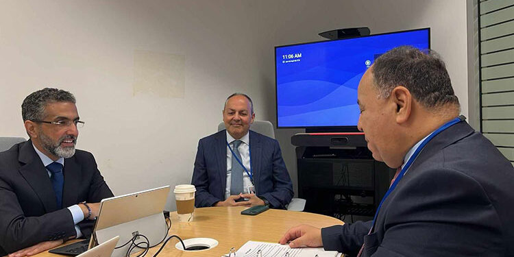 وزير المالية على هامش اجتماعات الربيع بواشنطن:العاصمة الإدارية «درة المدن الذكية»