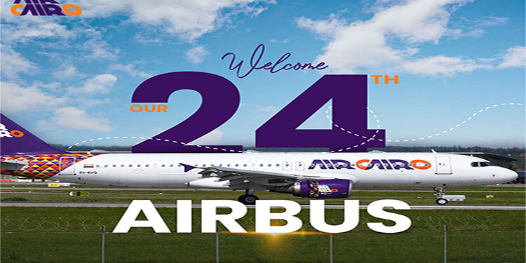 اير كايرو تعلن انضمام الطائرة الـ 24 من طراز ايرباص A320 إلى أسطولها