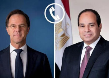 السيسي يتلقى اتصال هاتفي من رئيس الوزراء الهولندي