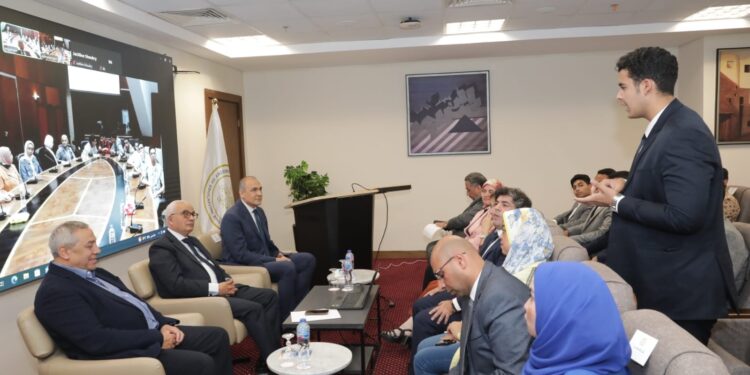 وزير التربية والتعليم يستقبل الطلاب المشاركين فى المسابقة العالمية “أيسف”