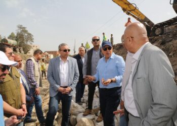 وزير الري يتفقد مشروعات الموارد المائية والري بمحافظة الغربية