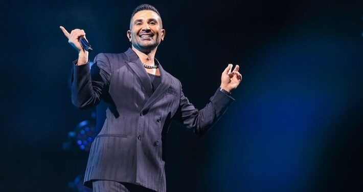 حفل غنائي لأحمد سعد في أمريكا