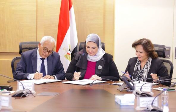 بروتوكول تعاون بين وزارتي التضامن والتربية والتعليم والمجلس القومي للطفولة والأمومة