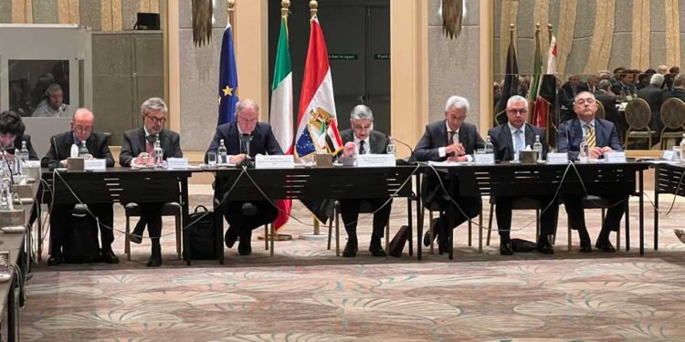 وزير الكهرباء يجتمع مع وزير الشركات وصنع في إيطاليا لبحث سبل دعم وتعزيز التعاون الثنائى المستقبلى