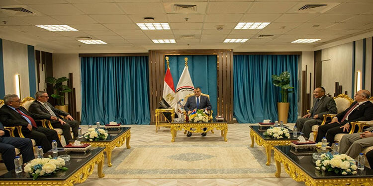 وزير الإنتاج الحربى يستقبل رئيس لجنة الصناعة العسكرية الأرمينية ” لبحث أوجه التعاون المشترك