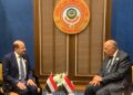 وزير الخارجية سامح شكري يلتقي وزير الخارجية اليمني في المنامة