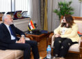 وزيرة الهجرة تستقبل السفير اليوناني لدى مصر لبحث تعزيز سبل التعاون
