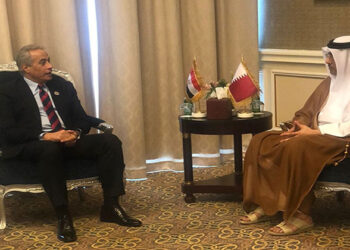 وزير العمل يلتقي نظيره القطري