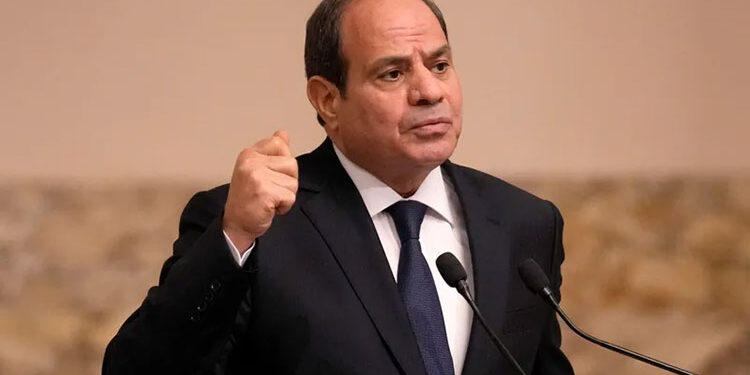 السيسي يدعو جميع أطراف المجتمع الدولي الفاعلة لوقف الحرب الإسرائيلية الغاشمة