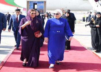 السيدة انتصار السيسى تعبر عن سعادتها بلقاء ضيفة مصر العزيزة حرم سلطان عُمان