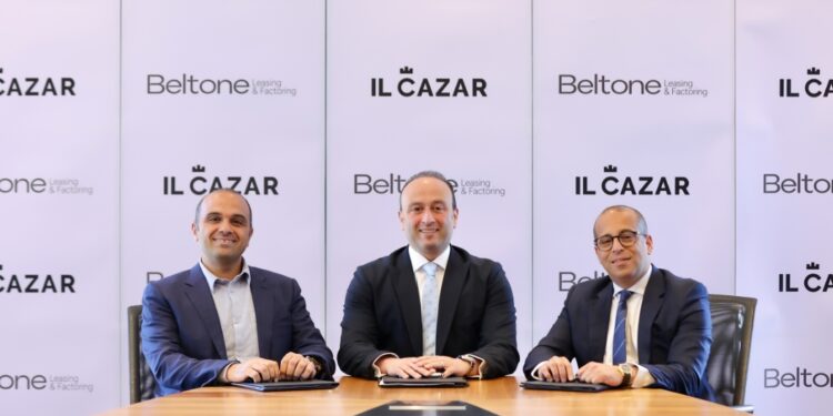 بلتون للتأجير التمويلي والتخصيم توقع اتفاقية بيع وإعادة تأجير تمويلي واتفاقيه تخصيم بإجمالي 400 مليون جنيه مع شركة الكازار للتطوير العمراني