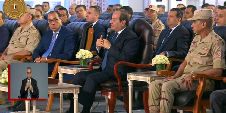 السيسى يفتتح المرحلة الأولى من موسم الحصاد لمشروع “مستقبل مصر”