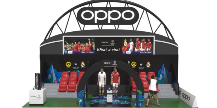 OPPO تتعاون مع كاكا في احتفالات نهائي دوري أبطال أوروبا 2024