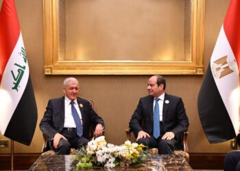 الرئيس السيسي يلتقي بالرئيس العراقي عبد اللطيف رشيد