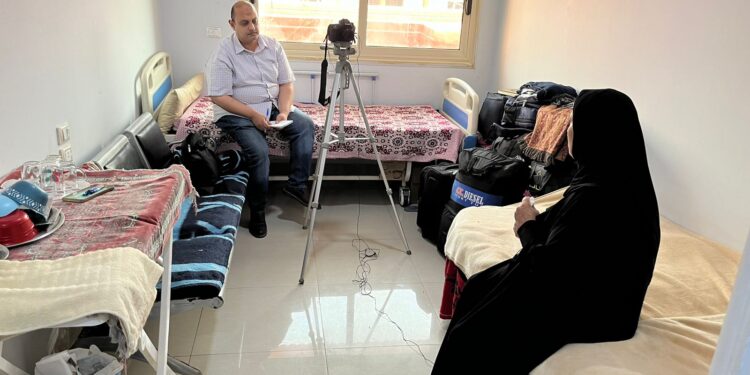 البعثة المشتركة لتوثيق شهادات الجرحى الفلسطينيين تواصل جولاتها بزيارة مستشفيات محافظات الدلتا