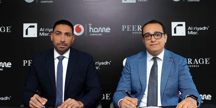 ڤودافون تقدم خدمات الاتصالات المتكاملة في مشروع Peerage القاهرة الجديدة