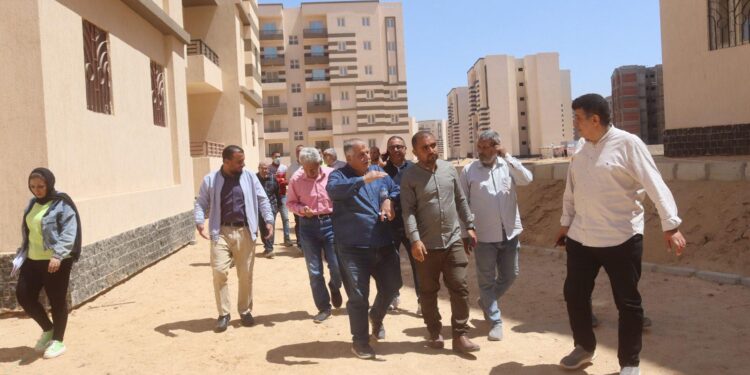 تنفيذ 98 عمارة بالعاشر من رمضان بمشروع سكن لكل المصريين