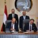 وزير النقل يشهد توقيع مذكرة تفاهم لانشاء أول مشروع من نوعه فى مصر لتخريد السفن بميناء دمياط