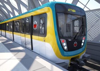 انتظام حركة الخطين الأول والثاني بمترو الأنفاق