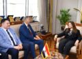 وزيرة الهجرة تستقبل اثنين من المستثمرين المصريين بالولايات المتحدة الأمريكية وتستمع إلى مقترحاتهم الاستثمارية