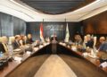 رئيس البريد يلتقي ممثلي غرفة التجارة الأمريكية وكبرى شركات البريد السريع في مصر