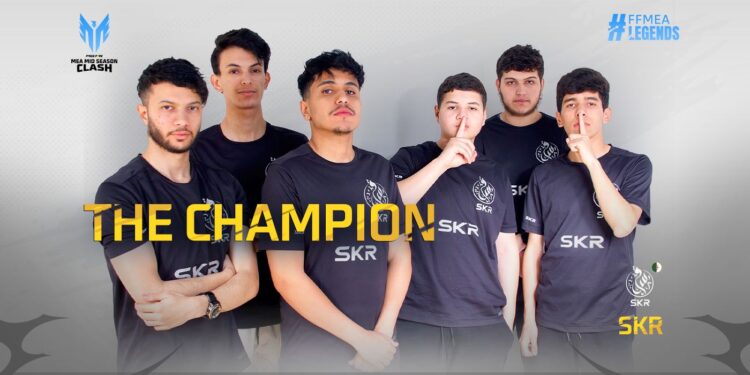 SKR بطلًا لـ Free Fire MEA Mid-Season Clash 2024
