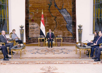 الرئيس السيسي يستقبل رئيسة بنك التنمية الجديد