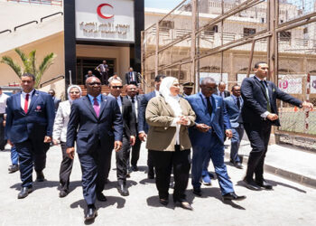 وزيرة التضامن الاجتماعي تستقبل نائب رئيس جمهورية غينيا الاستوائية