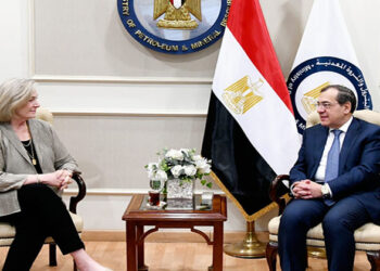 وزير البترول يستقبل الرئيس التنفيذى لشركة هاربور إنرجى