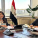 وزيرة التعاون ووزير التنمية الأذري يبحثان ترتيبات انعقاد اللجنة المشتركة للتعاون الاقتصادي