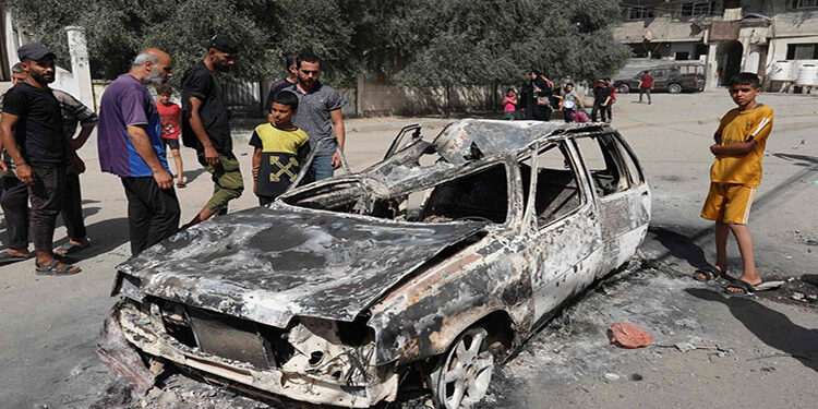 مصر تدين بأشد العبارات الاعتداءات الإسرائيلية على مخيم النصيرات وسط قطاع غزة