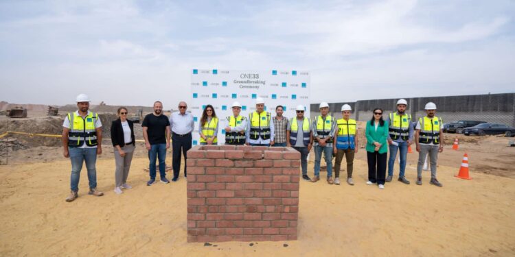 بدر الدين للتطوير تضع حجر أساس مشروع ONE33 بالشيخ زايد