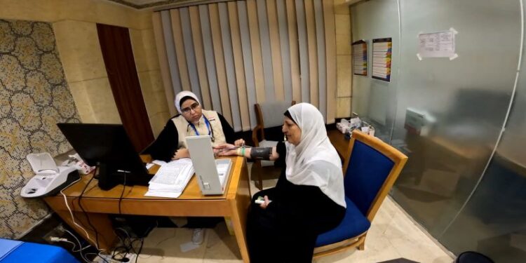 الصحة: تقديم خدمات الكشف والعلاج لـ18 ألف و726 حاجا مصريا