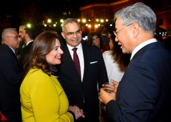 وزيرة الهجرة تشارك في الاحتفال بالعيد القومى لإيطاليا