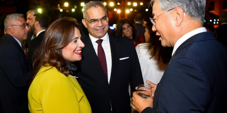 وزيرة الهجرة تشارك في الاحتفال بالعيد القومى لإيطاليا