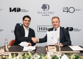 إنشاء فندق “دبل تري باي هيلتون” في مجمّع “ات فورتي” التجاري