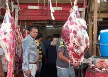 أسعار اللحوم الحمراء في محال الجزارة الاثنين