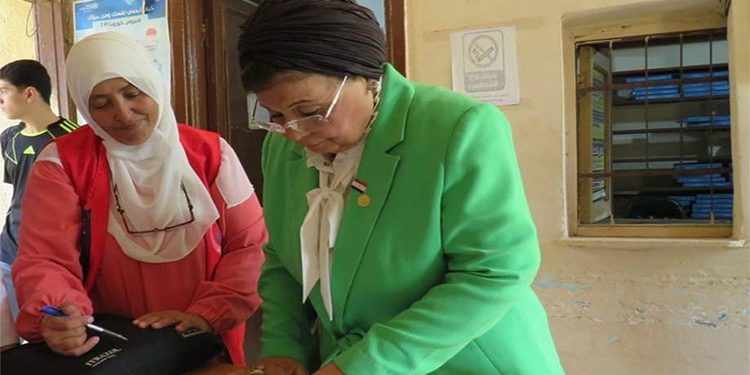 نائب وزير الصحة تتفقد وحدة طب أسرة ميت العامل بمركز أجا