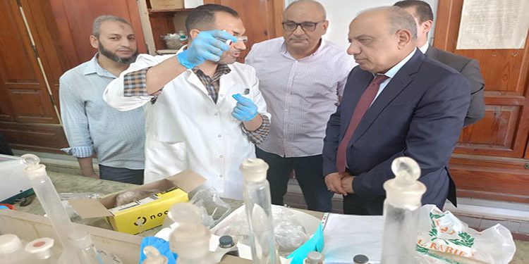 وزير الكهرباء يتفقد هيئة المواد النووية ويستعرض مشروعات العمل الحالية