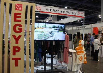 “النيل للصناعات النسجية” تشارك في أكبر معرض للملابس فى لاس فيجاس