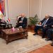كامل الوزير يلتقي السفير البريطاني في القاهرة لمتابعة عدد من المشروعات المشتركة