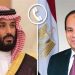 الرئيس السيسي وولي العهد السعودي يتوافقان على ضرورة التوصل لوقف فوري لإطلاق النار بغزة
