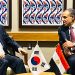 وزير الخارجية والهجرة يلتقي مع وزيرة خارجية جمهورية الكونغو الديموقراطية