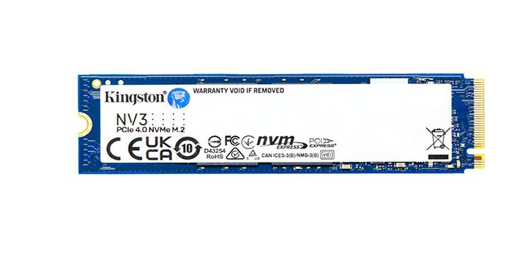كينجستون تطلق محركات الأقراص الصلبة عالية الأداء NV3