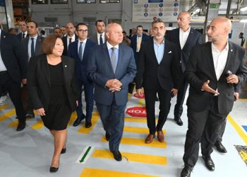 كامل الوزير يشهد فعاليات احتفالية شركة جنرال موتورز مصر بإنتاجها المركبة المليون بمصنع الشركة بمصر