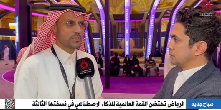 القاهرة الإخبارية في قلب القمة العالمية للذكاء الاصطناعي بالرياض