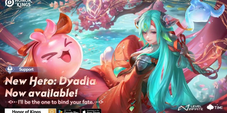 تحديث Honor of Kings يضمّ البطلة الجديدة دياديا