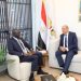 لقاء وزير الطيران المدني مع وزير النقل بجنوب السودان ضمن فاعليات معرض مصر الدولي للطيران والفضاء ٢٠٢٤ .