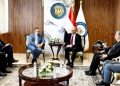 وزير البترول يعقد اجتماع مع مسئولى شركتى توتال إنرجيز الفرنسية وكابريكورن إنرجى البريطانية