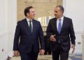 وزير الخارجية يلتقى مع وزير خارجية إسبانيا في مستهل زيارته إلى مدريد